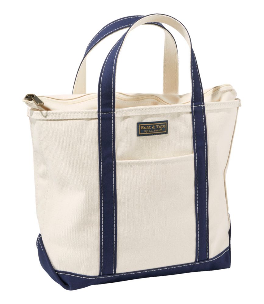 Boat and Tote, Zip-Top with Pocket