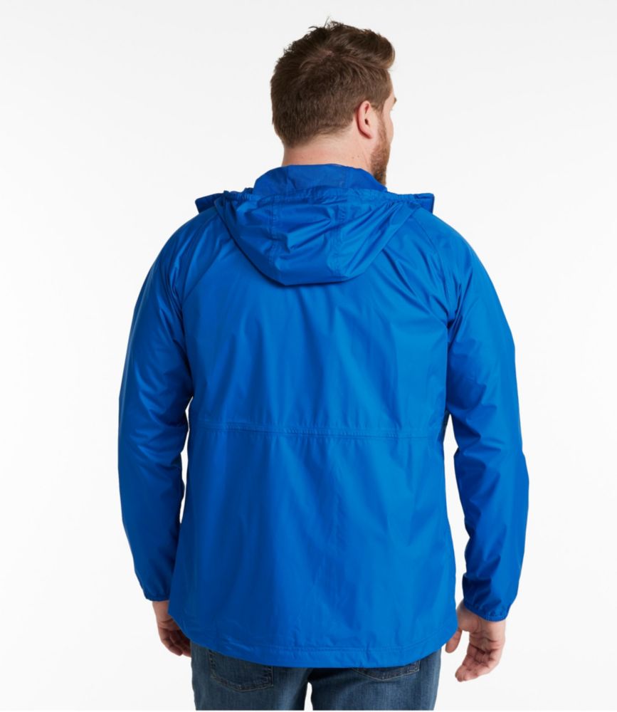 Men's Waterproof Windbreaker Jacket, Deep Sapphire, small image number 6