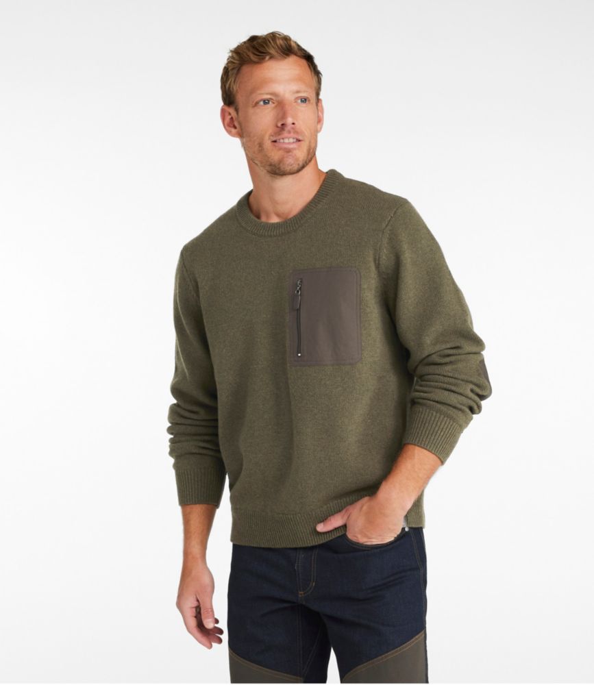 Men's Maine Guide Merino Sweater, Slate, small image number 2