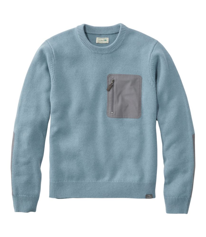 Men's Maine Guide Merino Sweater, Slate, small image number 1