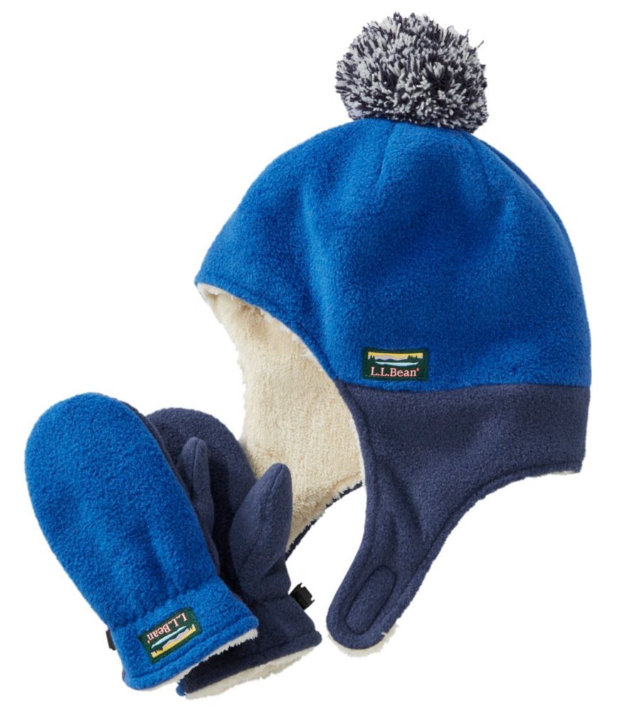 Infants' and Toddlers' Mountain Classic Fleece Hat and Mitten Set