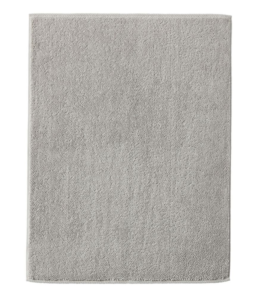 Organic Textured Cotton Bath Mat, Vapor Gray, small image number 1