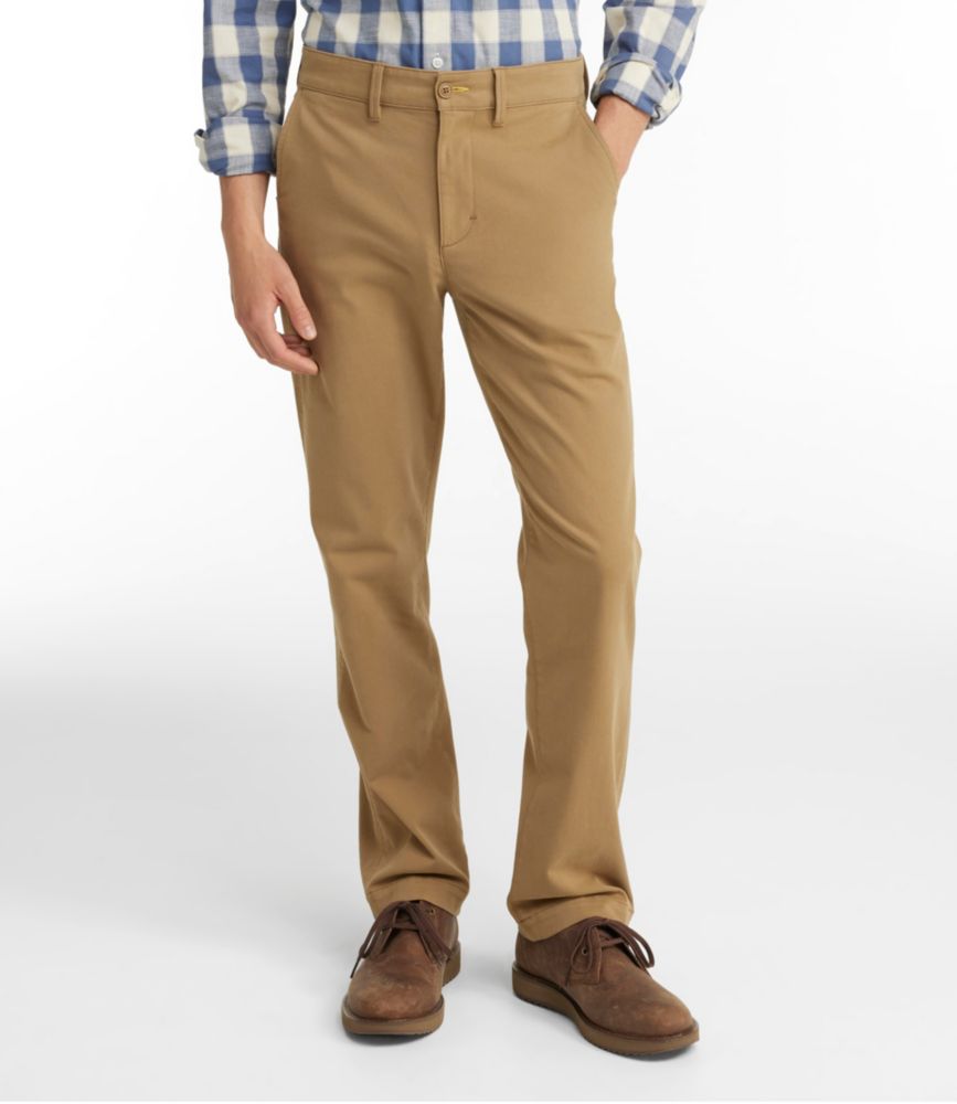 Men's Comfort Stretch Chino Pants, Standard Fit, Straight Leg