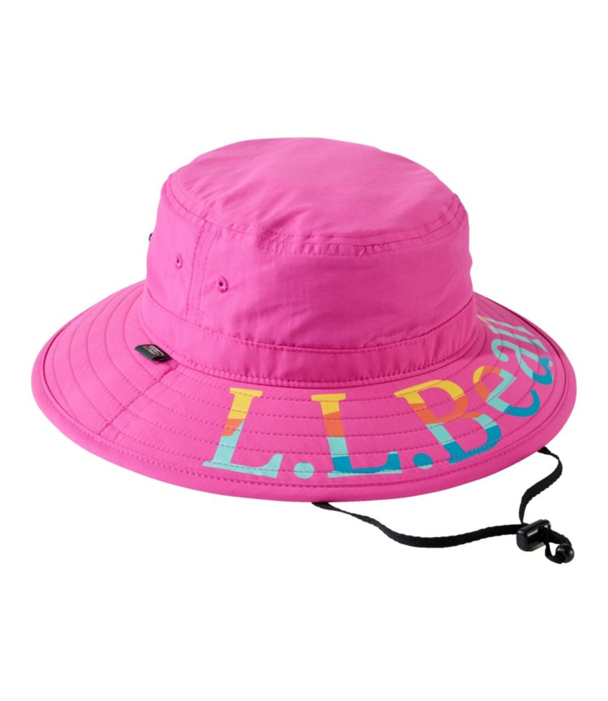 Kids' L.L.Bean Sun Shade Bucket Hat, Wild Rose, small image number 1