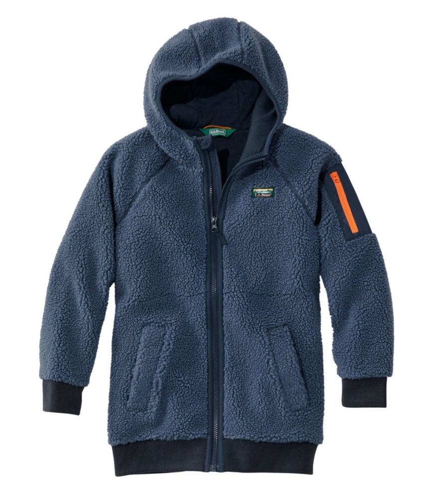 Kids' Sherpa Fleece Long Coat