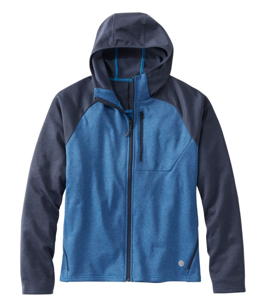 Men's Mountain Fleece Full-Zip Hoodie, Colorblock