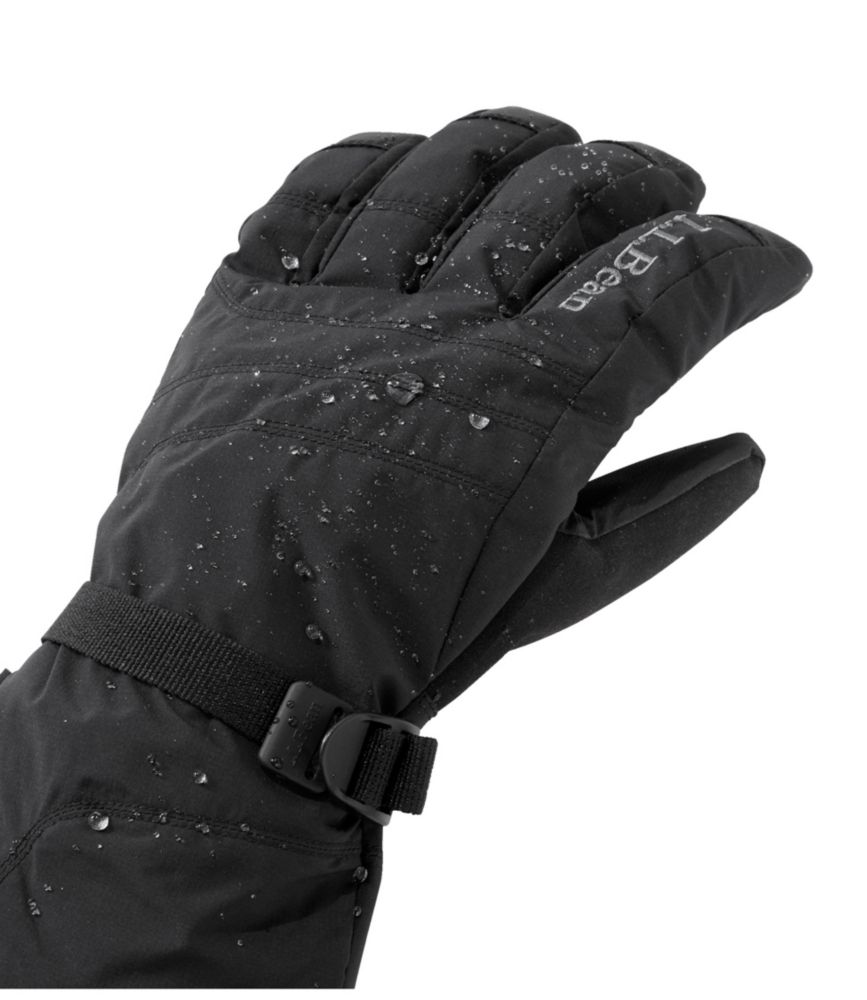 Men's L.L.Bean GORE-TEX PrimaLoft Ski Gloves, Dark Terracotta, small image number 2