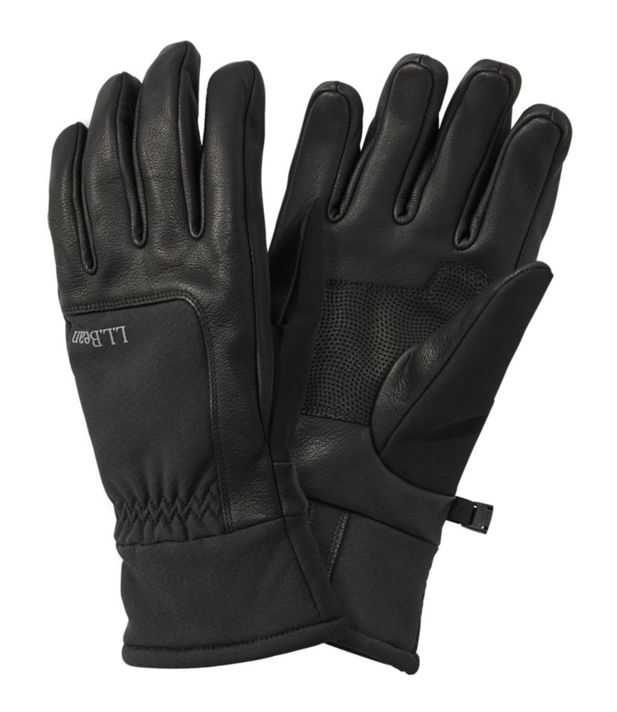 Adults' L.L.Bean Insulated Utility Gloves, Black, small image number 1