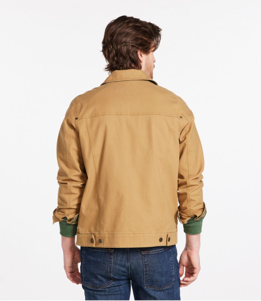 Men's BeanFlex Utility Trucker Jacket, Deep Loden, small image number 3