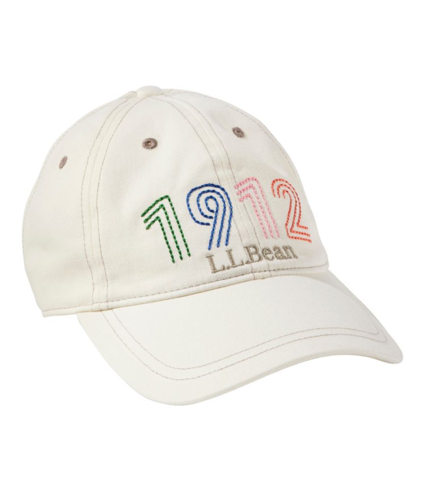 Adults' L.L.Bean Baseball Cap, Sailcloth 1912, small image number 1