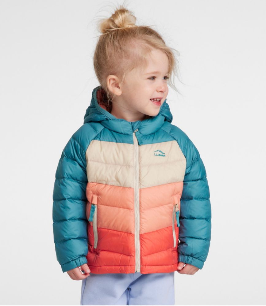 Toddlers' Ultralight 650 Down Jacket, Colorblock, Yellow Sun Color Block, small image number 3