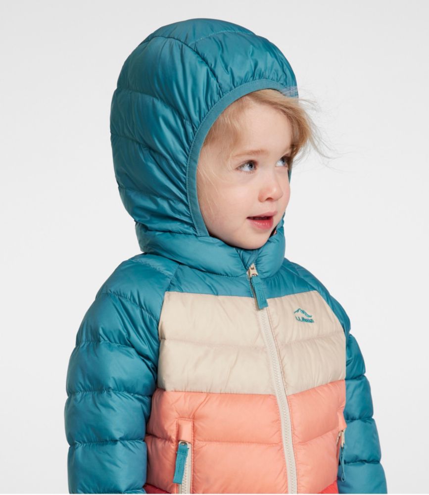 Toddlers' Ultralight 650 Down Jacket, Colorblock, Yellow Sun Color Block, small image number 4