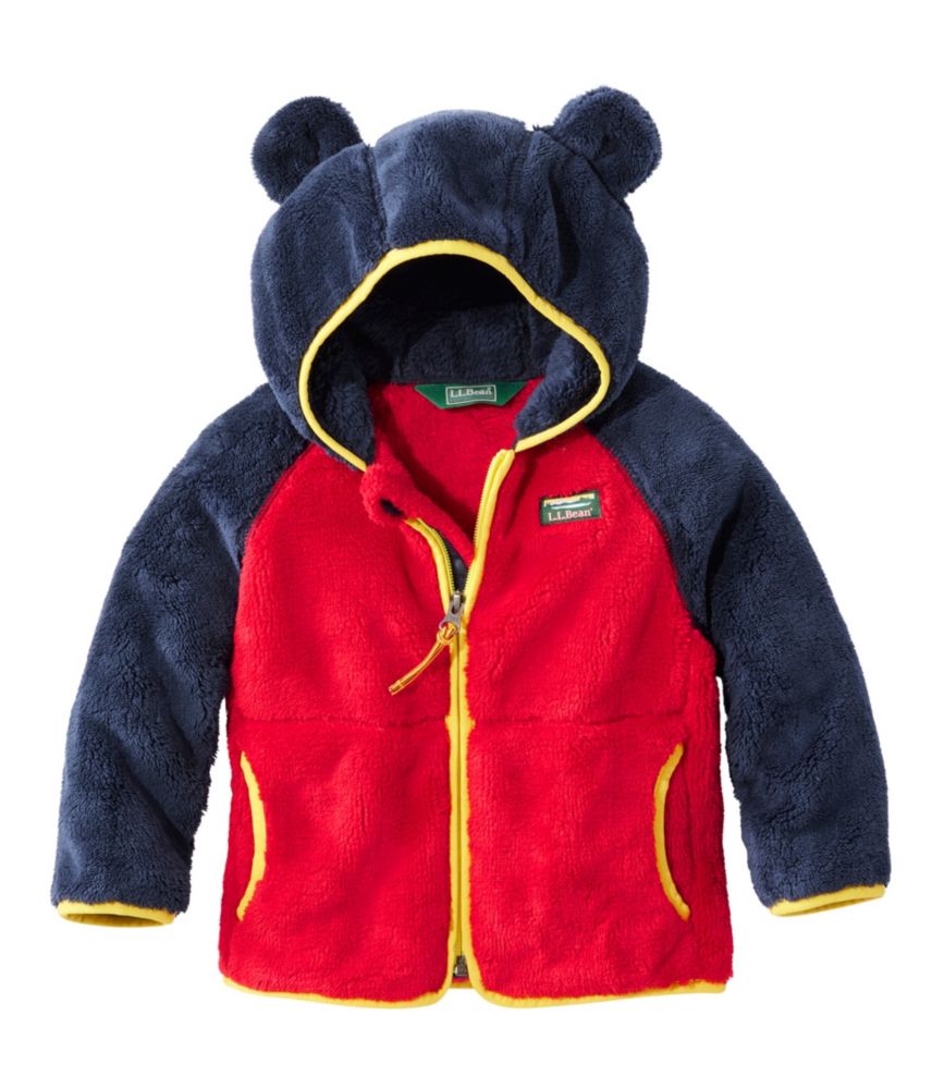 Toddlers' L.L.Bean Hi-Pile Fleece Jacket, Colorblock