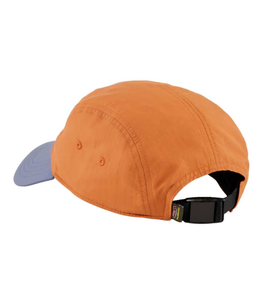 Adults' Mountain Classic Five-Panel Hat, Colorblock, Collegiate Blue/Dark Bronze, small image number 2