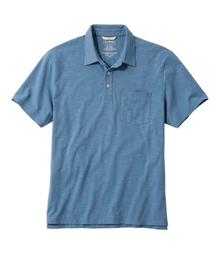 Men's Lakewashed Performance Polo, Short-Sleeve