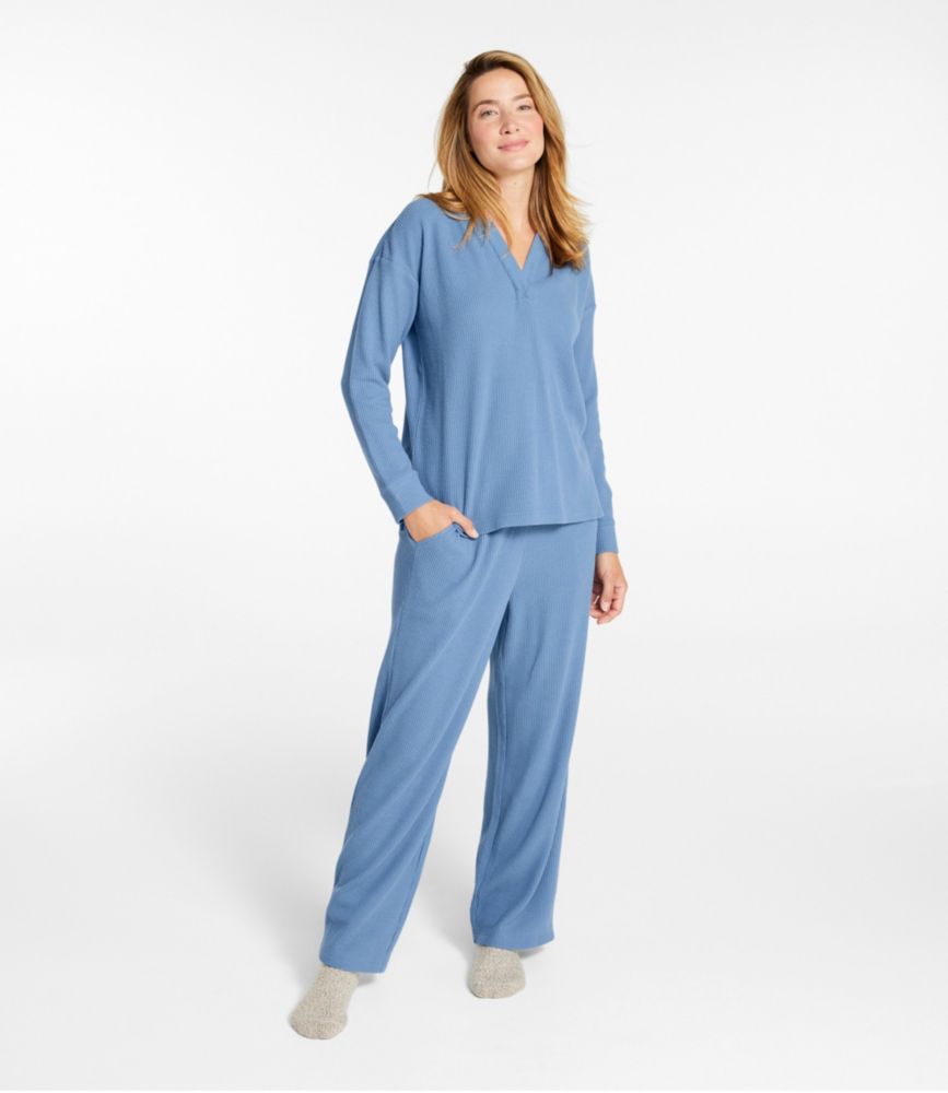 Women's Soft Waffle Sleep Set