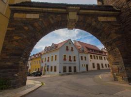 Hotel Blaue Blume, hotel a Freiberg