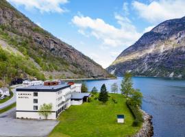 Lærdal Hotel, hótel með bílastæði í Lærdalsøyri