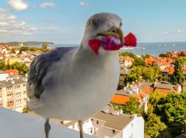 Pokoje przy plaży z widokiem na morze, hotel din Sopot