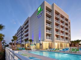 Holiday Inn Express & Suites - Galveston Beach, an IHG Hotel, viešbutis mieste Galvestonas