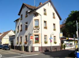 Hotel zur Post Schwanheim, hotel a Francoforte sul Meno, Schwanheim