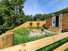 Peak District Shepherds Hut, lodge i Hope