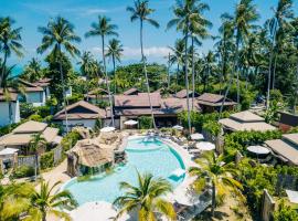 Khwan Beach Resort - Luxury Glamping and Pool Villas Samui - Adults Only - SHA Extra Plus, hotelli kohteessa Mae Nam