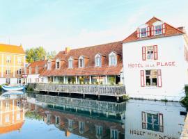 HOTEL de la PLAGE, hotelli kohteessa Wissant