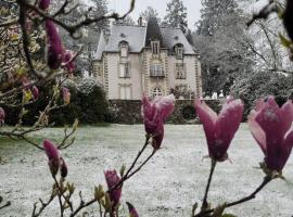 Chateau Maleplane, B&B em Saint-Léonard-de-Noblat