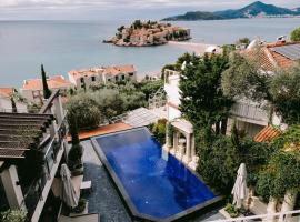 Villa Geba Boutique Hotel, hotelli Sveti Stefanissa