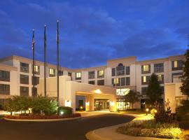 Detroit Metro Airport Marriott โรงแรมใกล้สนามบินดีทรอยต์เมโทร - DTWในรอมิวลัส