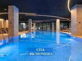 HVOYA Apart-Hotel & SPA, hotell med parkeringsplass i Bukovel