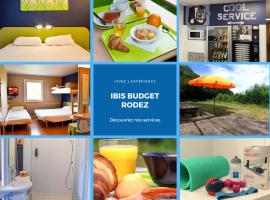 ibis budget Rodez, hotel cerca de Aeropuerto de Rodez - Aveyron - RDZ, Rodez