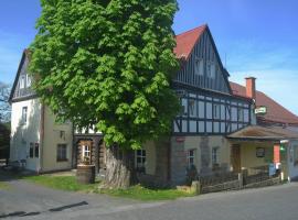 Hotel U Zeleného Stromu - Zum Grünen Baum, hotel u gradu Hrensko