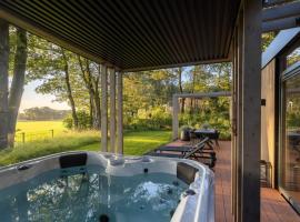 Zicht op Twente - Spa lodges, budget hotel sa Markelo