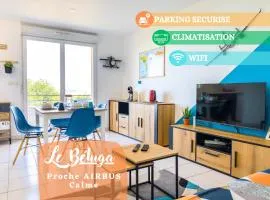 Le Beluga – Appartement proche Airbus