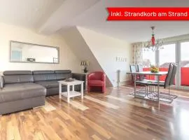 Haus Godewind Ferienwohnung 14 mit Strandkorb