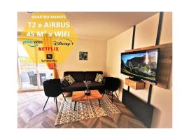 T2 Cosy ₪ Residence Securise ₪ Airbus ₪ Piscine, хотел в Коломие