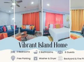 Vibrant Island Home - 3 Bedrooms and 2 Bathrooms