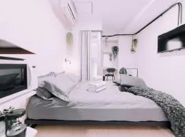 Minimalist Loft Namba Compact Studio with a 24-hour Gym MA403