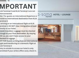 Sama-Sama Express KLIA Terminal 2 - Airside Transit Hotel, hotelli Sepangissa