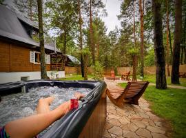 Szumiąca Sosna - Jacuzzi, Ognisko, BBQ, hišnim ljubljenčkom prijazen hotel v mestu Arciechow