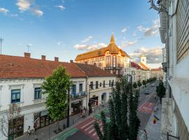 Noble 5 star House in Unirii plaza, hotel i Cluj-Napoca