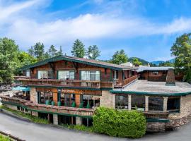 Best Western Adirondack Inn, viešbutis mieste Leik Plasidas, netoliese – Adirondack regioninis oro uostas - SLK