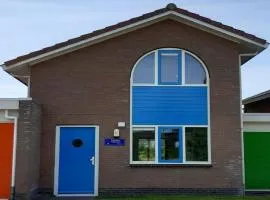 Semi detached house in Franeker with a shared pool