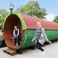 LEGOLAND Wilderness Barrels & Cabins, хотел близо до Летище Billund - BLL, Билунд