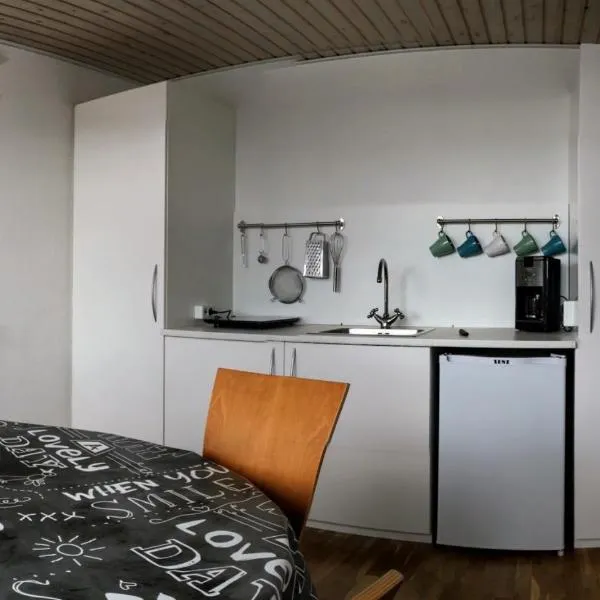 2 rooms, private kitchen, bathroom, and garden., hotell i Arhus