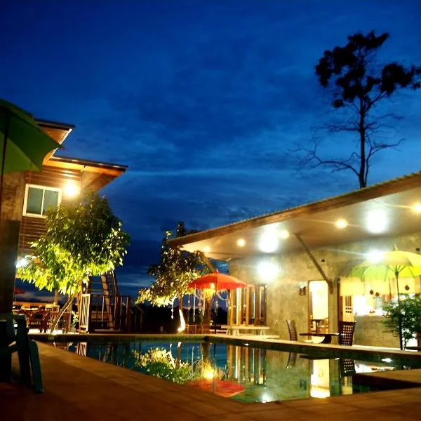 NawiengkaeRiverview Resort, viešbutis mieste Ban Som Poi