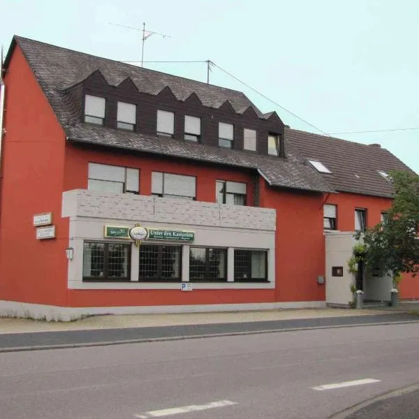 "Unter den Kastanien", hôtel à Gondorf