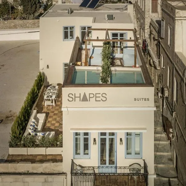 Shapes Luxury Suites, hotel em Foiníkia